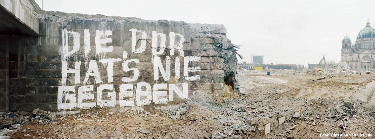 Die DDR hat´s nie gegeben
